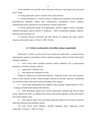 Teisinė atsakomybė ir teisinės atsakomybės principai. Paveikslėlis 7