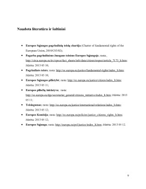Teisingumas ir piliečių teisės Europos Sąjungoje. Paveikslėlis 9