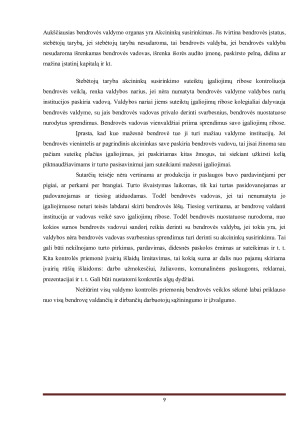 Teisiniai įmonių tipai Lietuvoje ir jų palyginimas. Paveikslėlis 9