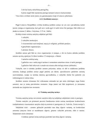 TEISINIAI SANTYKIAI. Paveikslėlis 9