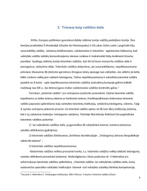 Teisminės valdžios sistema Lietuvoje. Paveikslėlis 6