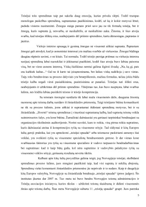 Teismo nuosprendžių kalbos analizė. Paveikslėlis 5
