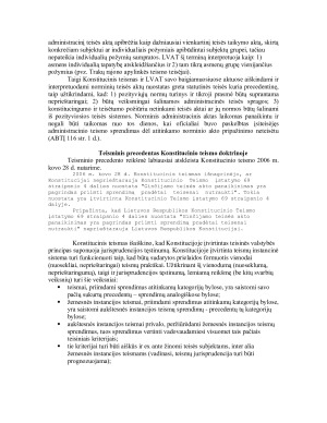 Teismų precedentai. Precedentas Konstitucinio teismo doktrinoje. Paveikslėlis 4