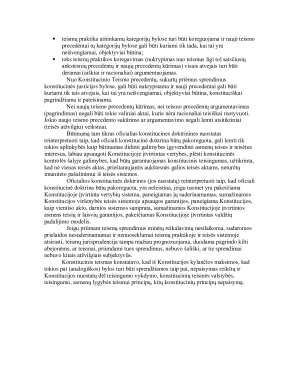 Teismų precedentai. Precedentas Konstitucinio teismo doktrinoje. Paveikslėlis 5
