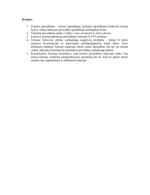 Teismų precedentai. Precedentas Konstitucinio teismo doktrinoje. Paveikslėlis 6