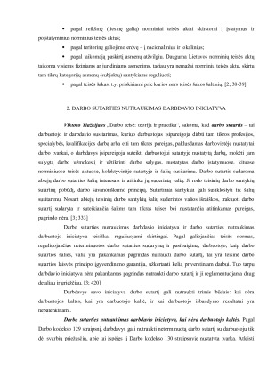 TEISĖS AKTAI IR JŲ RŪŠYS. DARBO SUTARTIES NUTRAUKIMAS DARBDAVIO INICIATYVA. Paveikslėlis 6