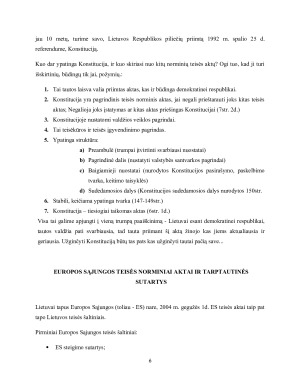 TEISĖS AKTŲ HIERARCHIJA. Paveikslėlis 6