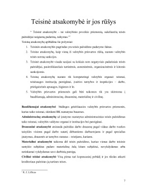 Teisės pažeidimas ir jo rūšys. Paveikslėlis 7