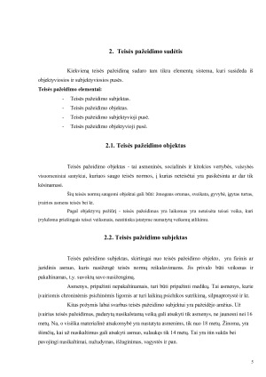 Teisės pažeidimo sąvoka, rūšys ir teisinė atsakomybė. Paveikslėlis 5