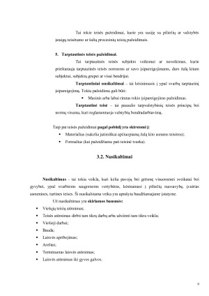 Teisės pažeidimo sąvoka, rūšys ir teisinė atsakomybė. Paveikslėlis 9