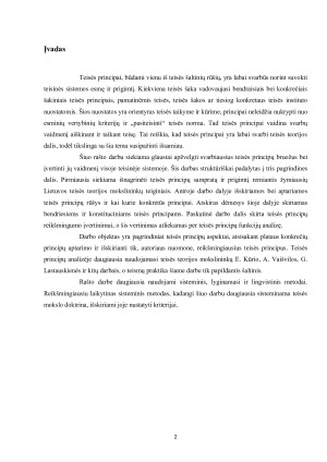 Teisės principų samprata, rūšys ir reikšmė. Paveikslėlis 2