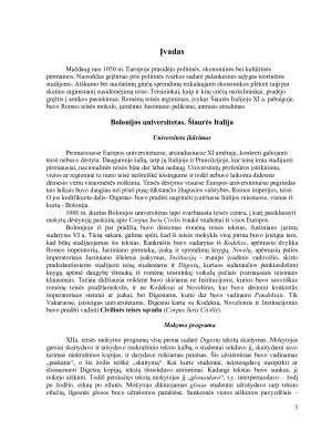 Teisės studijos – universitetų Vakaruose kūrimosi katalizatorius. Paveikslėlis 3
