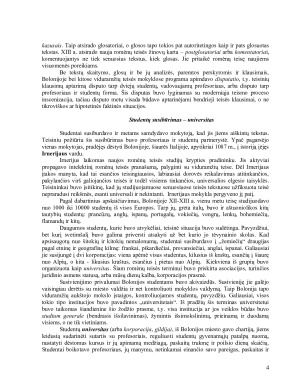 Teisės studijos – universitetų Vakaruose kūrimosi katalizatorius. Paveikslėlis 4