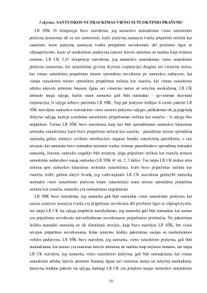 SANTUOKOS NUTRAUKIMAS. LR CK IR LR SŠK – LYGINAMASIS ASPEKTAS. Paveikslėlis 10