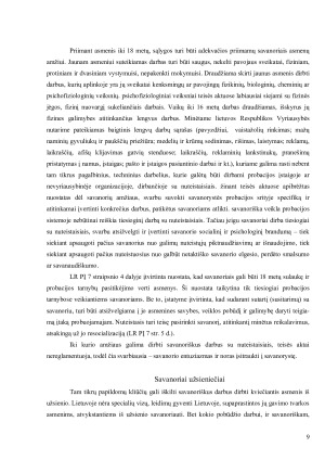 Savanorystė Lietuvoje ir kitose pasaulio šalyse. Savanoriškos veiklos teisinis reglamentavimas. Paveikslėlis 9