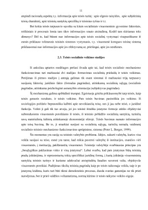 Socialinė teisės paskirtis ir funkcijos. Paveikslėlis 10