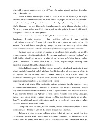 Socialinė teisės paskirtis ir funkcijos. Paveikslėlis 7