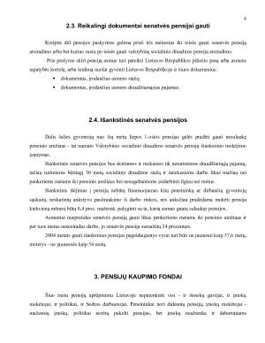 Socialinio draudimo pensijų sistema ir jos raida Lietuvoje. Paveikslėlis 6