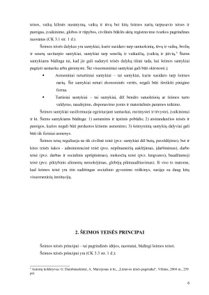 ŠEIMOS TEISĖS SAMPRATA, PRINCIPAI, ŠALTINIAI. Paveikslėlis 6