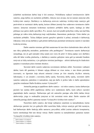 PIRKIMO PARDAVIMO SUTARTISDARBO SUTARTYS. Paveikslėlis 9