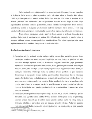 PIRKIMO-PARDAVIMO SUTARTIES TEISINIS REGULIAVIMAS. Paveikslėlis 7