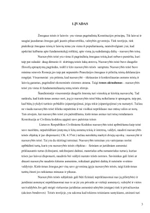 NUOSAVYBĖS TEISĖS ĮGIJIMO IR PRARADIMO YPATUMAI. Paveikslėlis 3