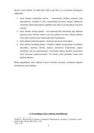 PAGRINDINIAI TEISĖS ŠALTINIAI LIETUVOS TEISINĖJE SISTEMOJE. Paveikslėlis 6