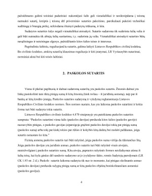 Paskolų sutarčių rūšių ir formų analizė. Paveikslėlis 4