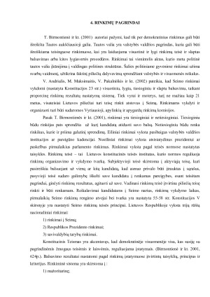PILIETYBĖ. REFERENDUMAS. RINKIMŲ PAGRINDAI. SEIMAS STRUKTŪRA IR ĮGALIOJIMAI. PREZIDENTAS IR JO ĮGALIOJIMAI. SAVIVALDYBĖS TARYBA, JOS STRUKTŪRA IR ĮGALIOJIMAI. Paveikslėlis 10
