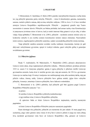 PILIETYBĖ. REFERENDUMAS. RINKIMŲ PAGRINDAI. SEIMAS STRUKTŪRA IR ĮGALIOJIMAI. PREZIDENTAS IR JO ĮGALIOJIMAI. SAVIVALDYBĖS TARYBA, JOS STRUKTŪRA IR ĮGALIOJIMAI. Paveikslėlis 7