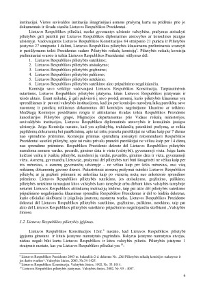 PILIETYBĖS INSTITUTAS LIETUVOS KONSTITUCINĖJE TEISĖJE. Paveikslėlis 6
