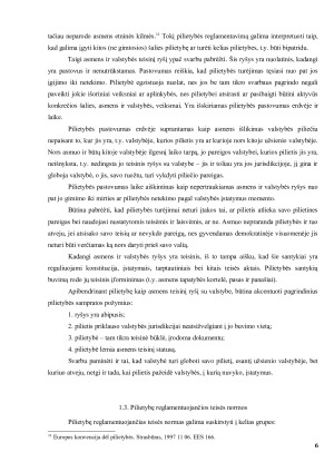 PILIETYBĖS SUTEIKIMO IŠIMTIES TVARKA PROBLEMATIKA. Paveikslėlis 6