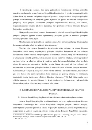 PILIETYBĖS SUTEIKIMO IŠIMTIES TVARKA PROBLEMATIKA. Paveikslėlis 7