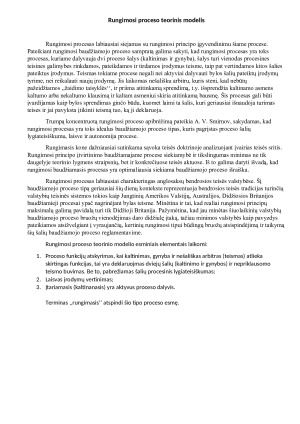 PAGRINDINIAI TEORINIAI BAUDŽIAMOJO PROCESO MODELIAI IR JŲ SKIRIAMIEJI BRUOŽAI. Paveikslėlis 3