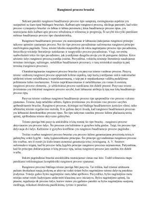 PAGRINDINIAI TEORINIAI BAUDŽIAMOJO PROCESO MODELIAI IR JŲ SKIRIAMIEJI BRUOŽAI. Paveikslėlis 4