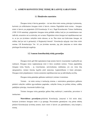 ASMENS KONSTITUCINIŲ TEISIŲ IR LAISVIŲ GARANTIJOS IR JŲ GYNIMAS. Paveikslėlis 4