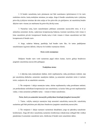 TURTO, KURIS YRA BENDROJI JUNGTINĖ SUTUOKTINIŲ NUOSAVYBĖ, PADALIJIMAS. Paveikslėlis 6