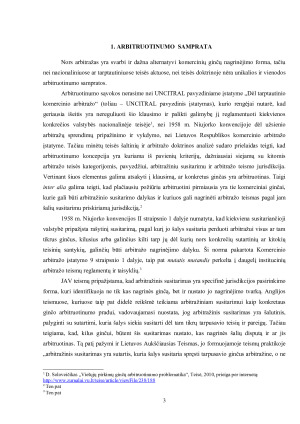 GINČŲ, KYLANČIŲ IŠ VIEŠŲJŲ PIRKIMŲ TEISINIŲ SANTYKIŲ, ARBITRUOTINUMAS. Paveikslėlis 4