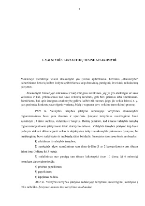 TARNYBINIŲ NUOBAUDŲ SKYRIMO PROCESO STADIJOS. Paveikslėlis 4