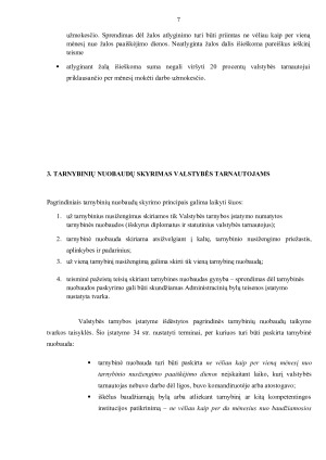 TARNYBINIŲ NUOBAUDŲ SKYRIMO PROCESO STADIJOS. Paveikslėlis 7