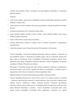 LR VYRIAUSYBĖ KAIP VIEŠOJO ADMINISTRAVIMO SUBJEKTAS. Paveikslėlis 5
