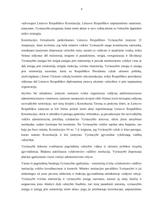 LR VYRIAUSYBĖ KAIP VIEŠOJO ADMINISTRAVIMO SUBJEKTAS. Paveikslėlis 6