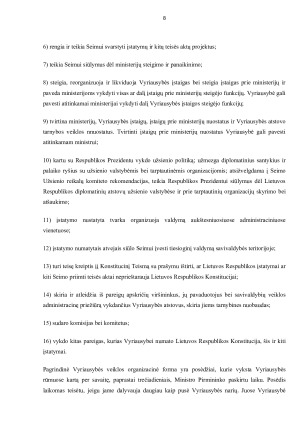 LR VYRIAUSYBĖ KAIP VIEŠOJO ADMINISTRAVIMO SUBJEKTAS. Paveikslėlis 8