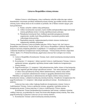 Teismų, kaip teįsiminę valdžią vykdančios institucijos, nepriklausomumo samprata pagal LR Konstituciją ir Konstitucinio teismo jurisprudenciją. Paveikslėlis 4