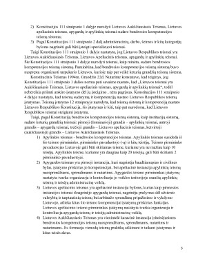 Teismų, kaip teįsiminę valdžią vykdančios institucijos, nepriklausomumo samprata pagal LR Konstituciją ir Konstitucinio teismo jurisprudenciją. Paveikslėlis 5