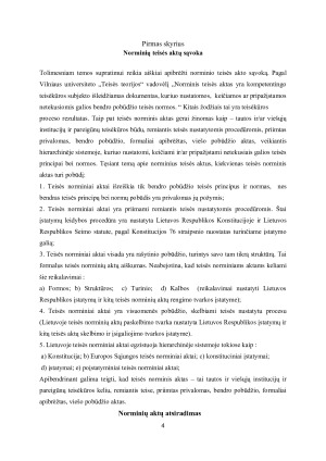 Norminiai aktai - sąvoka, rūšys, hierarchija. Paveikslėlis 4