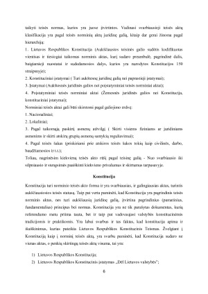 Norminiai aktai - sąvoka, rūšys, hierarchija. Paveikslėlis 6