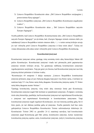 Norminiai aktai - sąvoka, rūšys, hierarchija. Paveikslėlis 7