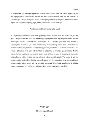 Norminiai aktai - sąvoka, rūšys, hierarchija. Paveikslėlis 9