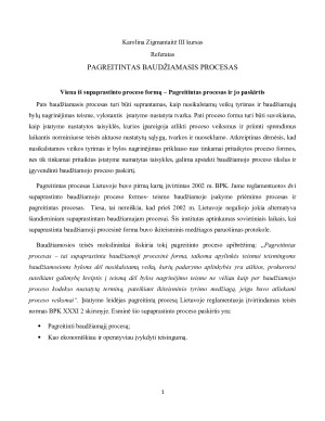 PAGREITINTAS BAUDŽIAMASIS PROCESAS